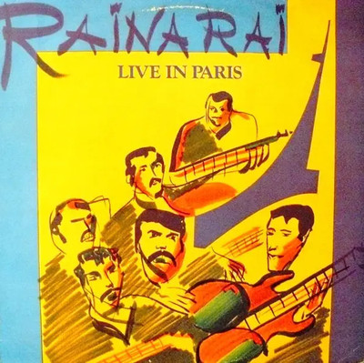 Raïna Raï Live In Paris NEAR MINT Accord Vinyl LP