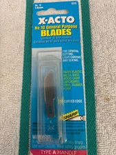X-ACTO 10 General Purpose Blades Pack of 5 ( x210) New Old Stock