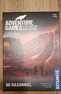 Adventure Games - Die Vulkaninsel - Abenteuer Escape - Spiel - Wie neu