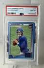 2025 Donruss Optic Jaxson Dart PSA 10 Rookie RC #273 Gem Mint Giants QB Low Pop