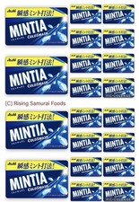 Japan Breath Mints: Asahi Mintia: Cold Smash x 20 Packs Frisk Style 