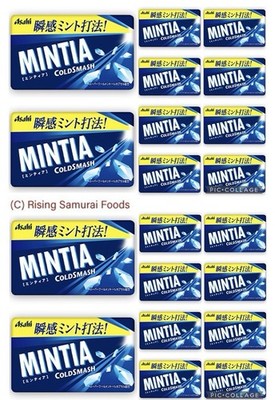 Japan Breath Mints: Asahi Mintia: Cold Smash x 20 Packs (Frisk