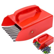 Berry Harvester: Scoop Blueberry & Huckleberry Picker With Metal/Plastic Comb