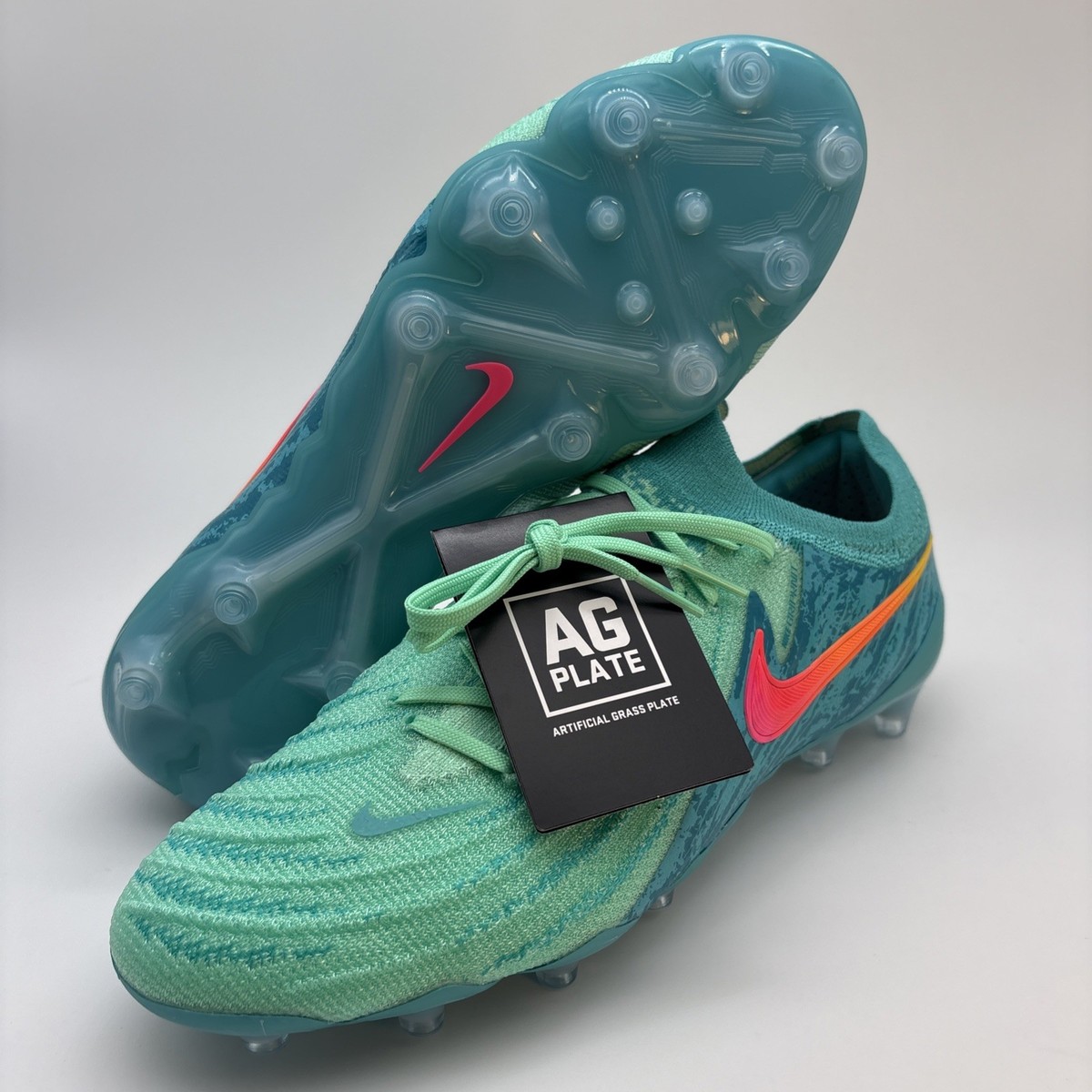 Nike Phantom GX II Elite AG-Pro Green Glow Cleats FZ4913-300 Men's