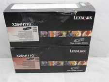 2 LOT - NEW SEALED Genuine Lexmark X264H11G H...