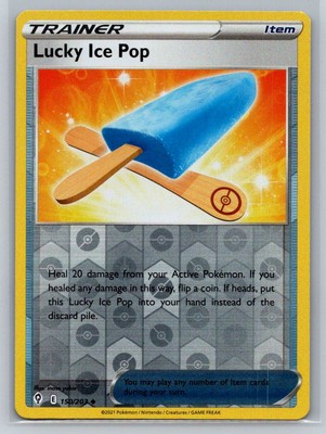 Lucky Ice Pop #150/203 SWSH07: Evolving Skies Reverse Holo Uncommon E42