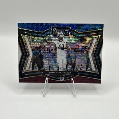 2024 Josh Hines-Allen Panini Select Tri Color Field Level /99 #454 Prizm