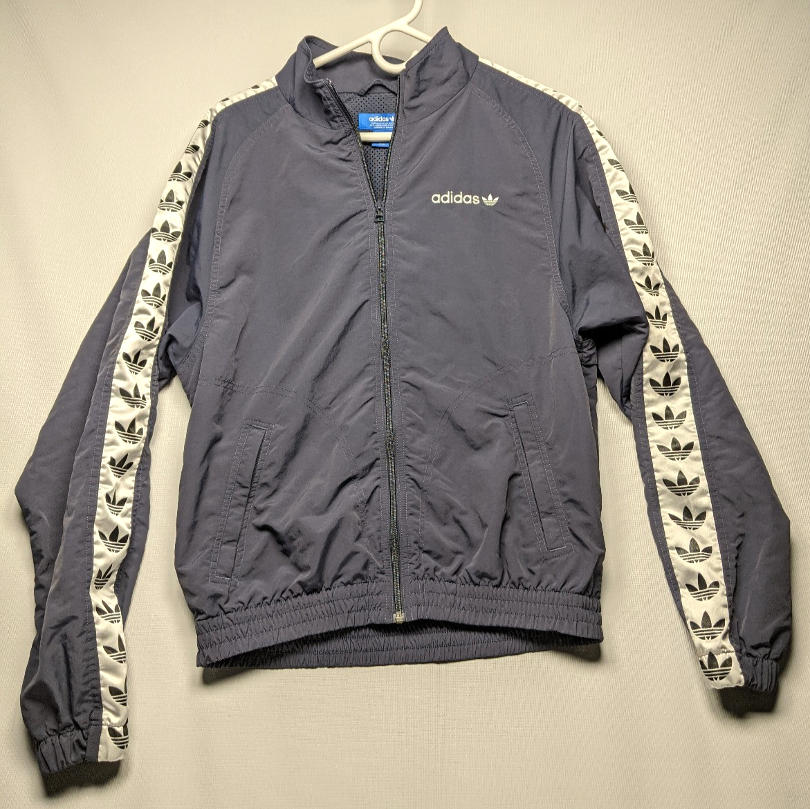 Adidas Originals Vintage Rare Adicolor TNT Tape Wind Track Jacket