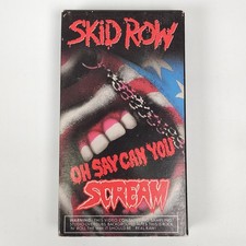 Skid Row - Oh Say Can You Scream - Vintage Concert Video VHS 1990