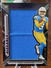 2025 Panini Black Football Sizeable Memorabilia Tre Harris /149