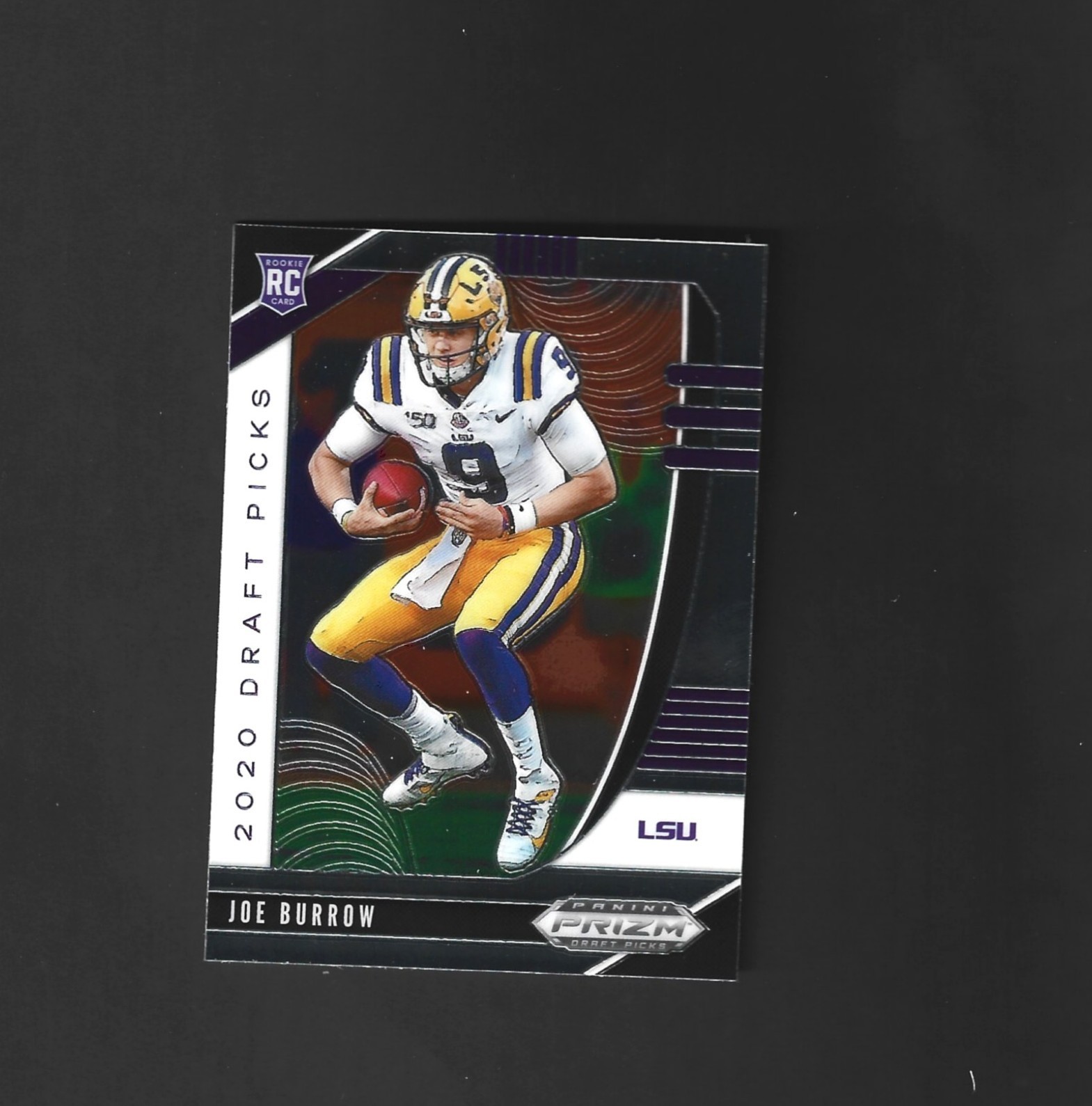 2020 Panini Prizm Draft Picks - Draft Picks Rookies Joe Burrow #105 (RC)