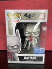 Batman Arkham City POP Heroes 602 Funko Black/White w/ Blood Spatter - Brand NEW