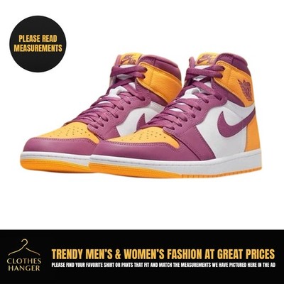 Nike Air Jordan 1 Retro High OG Brotherhood 555088-706 Gold/Bordeaux US Size 13