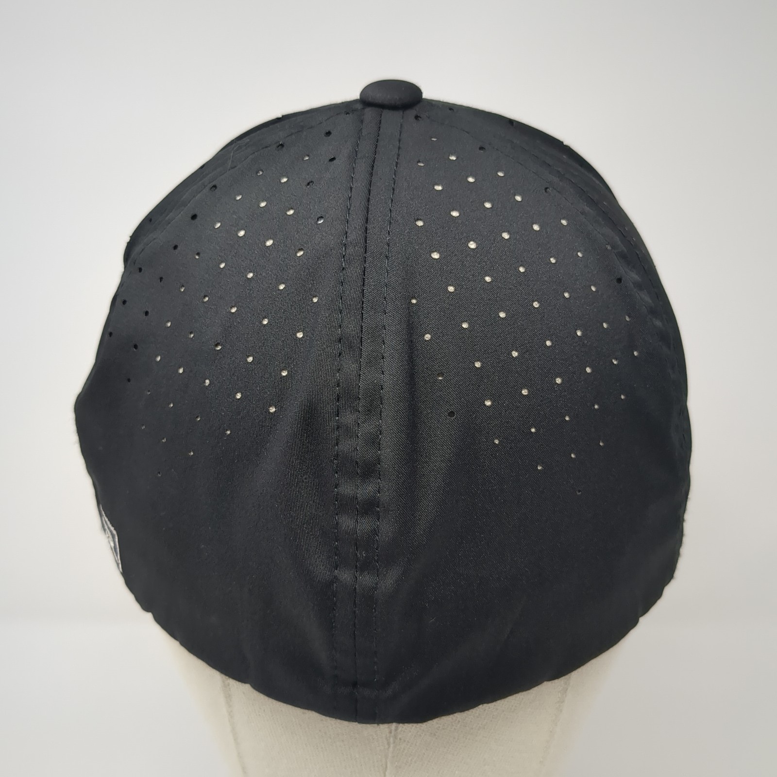 ER Fitted Baseball Cap Black Medium Embroidered B… - image 6