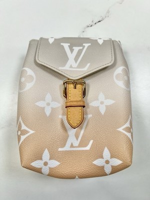 Louis Vuitton Tiny Backpack Mist Grey Canvas Monogram for  display picture 3
