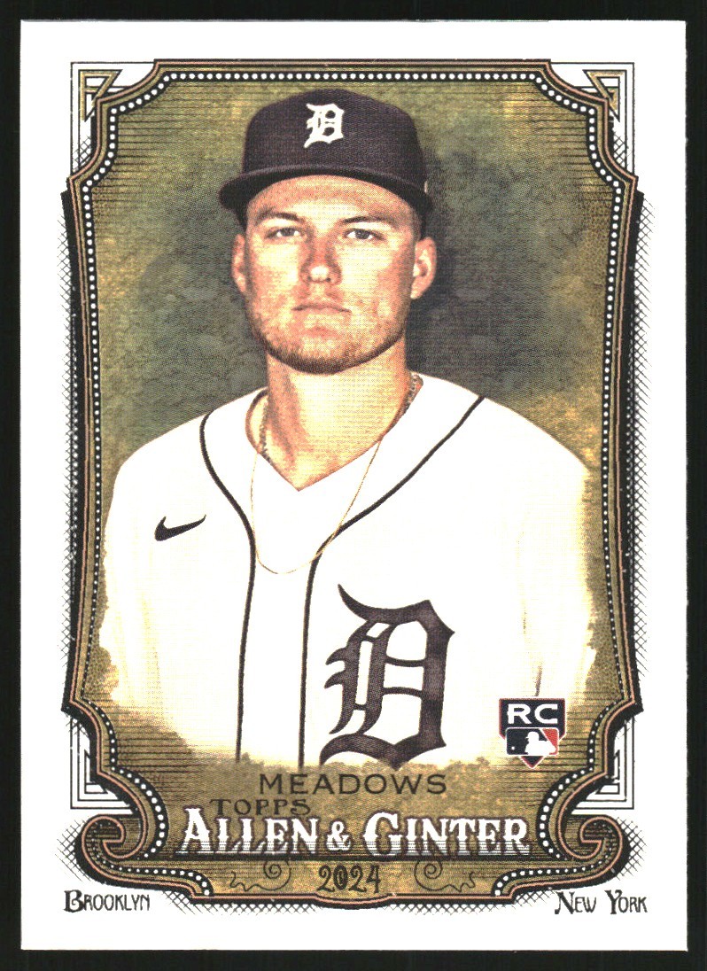 2024 Topps Allen and Ginter #146 Parker Meadows RC - BB