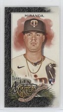 2022 Topps Allen & Ginter Mini Black Border Jose Miranda #257 12ka