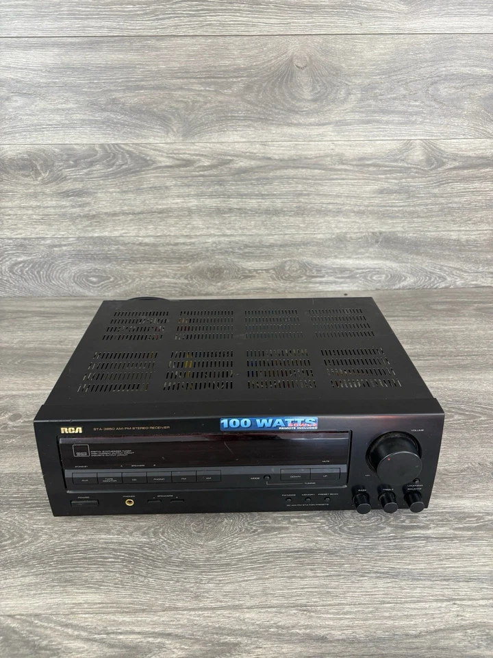 RCA STA-3850 Receiver HiFi Stereo Vintage Home Audio 2 Channel Phono Radio AM/FM - Image 2 of 4
