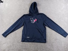 NFL Team Large Teens Sweater Houston Texans Pullover Hooded Drawstring