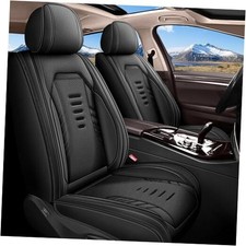Seat Covers for VW/Volkswagen 2009-2025 Full Set 5 Seats - Tiguan 5 Seats-Black