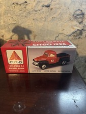 Citgo 1948 Ford F-1 Pickup Truck Bank 1/25th Scale Model, 1996 7th in Series