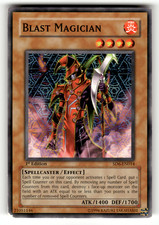 Blast Magician [1st Edition] SD6-EN014 Prices | YuGiOh Structure Deck: Spellcaster's  Judgment | YuGiOh Cards
