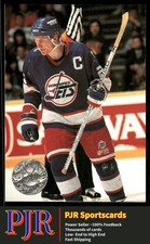 Thomas Steen 1991-92 Pro Set Platinum #138 Winnipeg Jets