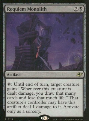 Requiem Monolith - FOIL - Promo Pack: Edge of Eternities PPEOE - 113 - MTG Magic