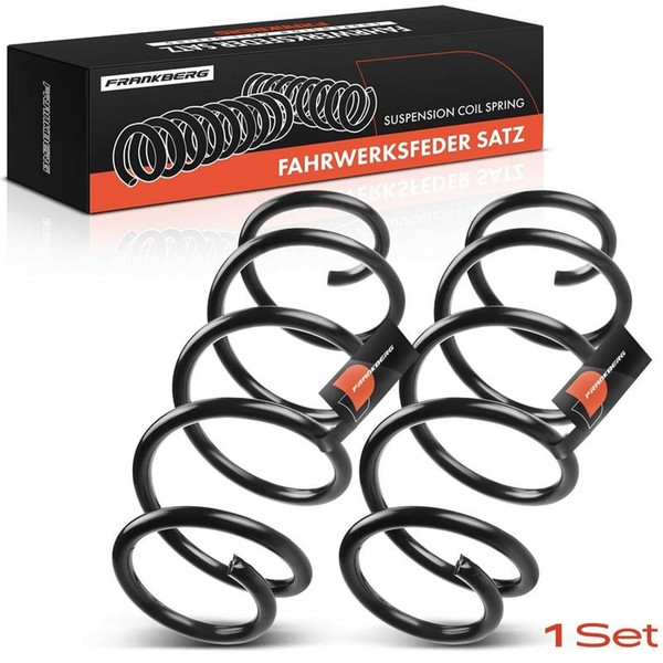 Frankberg 2X Fahrwerksfedern Vorne Passend FüR Audi A3 Skoda Octavia VW Beetle G-image