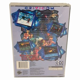 Criticom (Sega Saturn, 1997) Authentic CIB Complete w/ Manual + Reg Card Tested