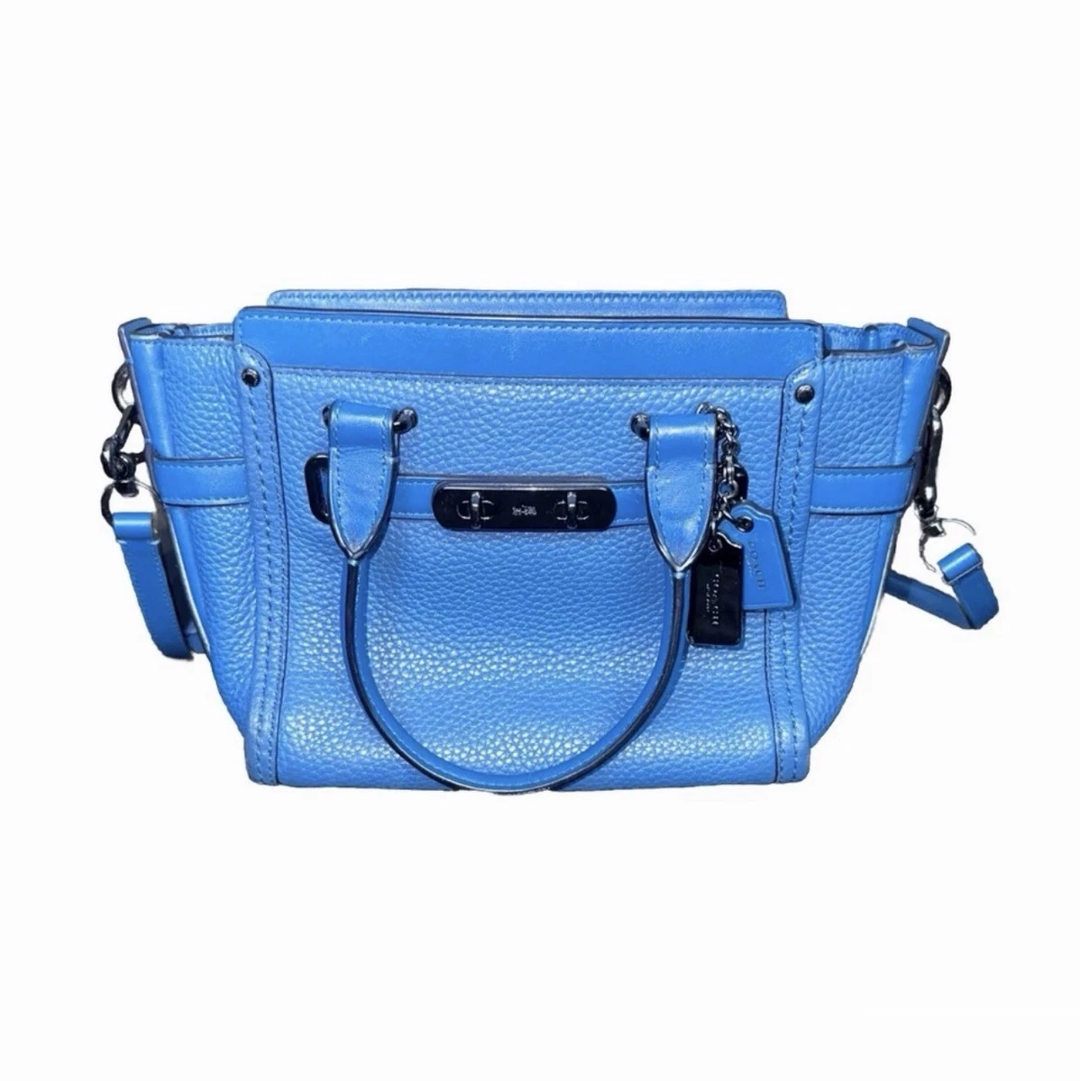 Coach Swagger Blue Bags & Handbags for Women for sale | eBay