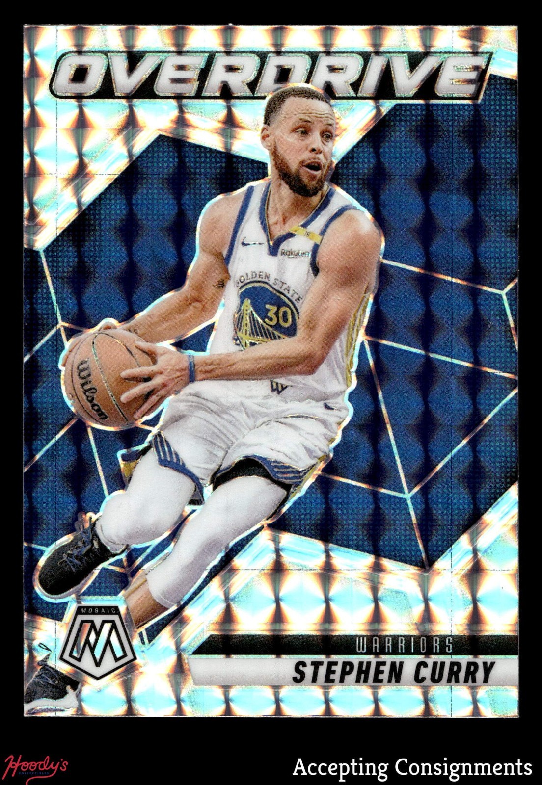 2024-25 Panini Mosaic Overdrive #15 Stephen Curry WARRIORS