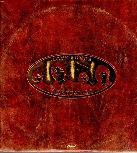 The BEATLES  on LP  " LOVE SONGS" rock