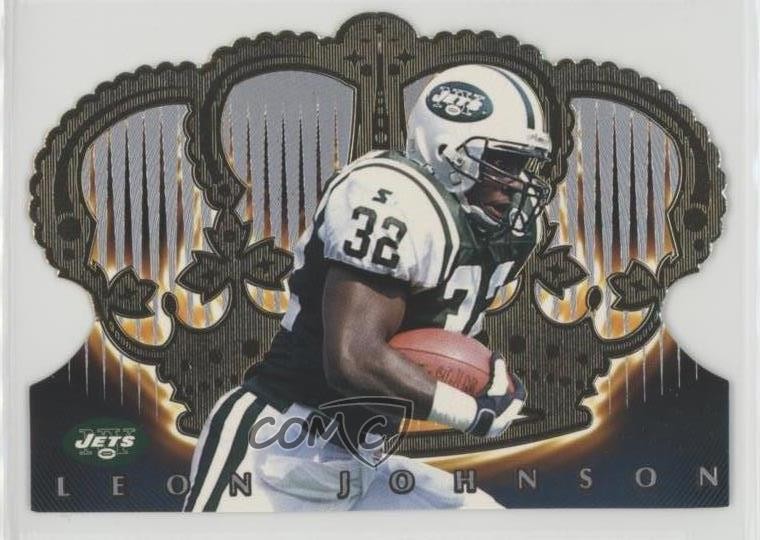 1998 Pacific Crown Royale Leon Johnson #95 0d2