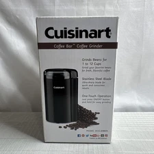 Cuisinart Coffee Bar Coffee Grinder One Touch DCG-20BKN BRAND NEW