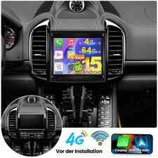 QLED 8 core 4+64G Android 15 autoradio GPS 4G WIFI per Porsche Cayenne 2010-2017