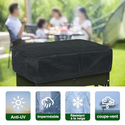 Grillabdeckung 420D Oxford Gewebe Reißfestes Design für Regenwetter Schutz