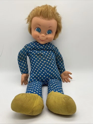 Vtg MATTEL 1967 MRS. BEASLEY DOLL Pull String NO VOICE, No Apron,No Glasses