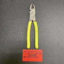 Snap-on Tools USA Hi Viz Soft Grip 8" High-Leverage Diagonal Cutter 388ACFHV