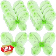 10pc Butterfly Fairy Wings Costume Birthday Christmas Halloween Party Favors