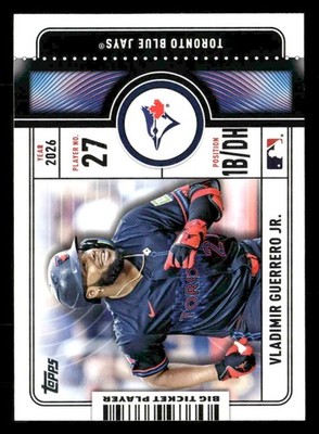 2026 Topps #BTP-17 Vladimir Guerrero Jr. Big Ticket Players | eBay