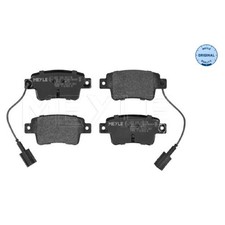 Satz Bremsbeläge Bremsklötze hinten für Fiat Grande 199 Punto EVO | 24537870