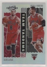 2020-21 Panini Contenders Optic Team Tandems Zach LaVine Nikola Vucevic #7 pe8