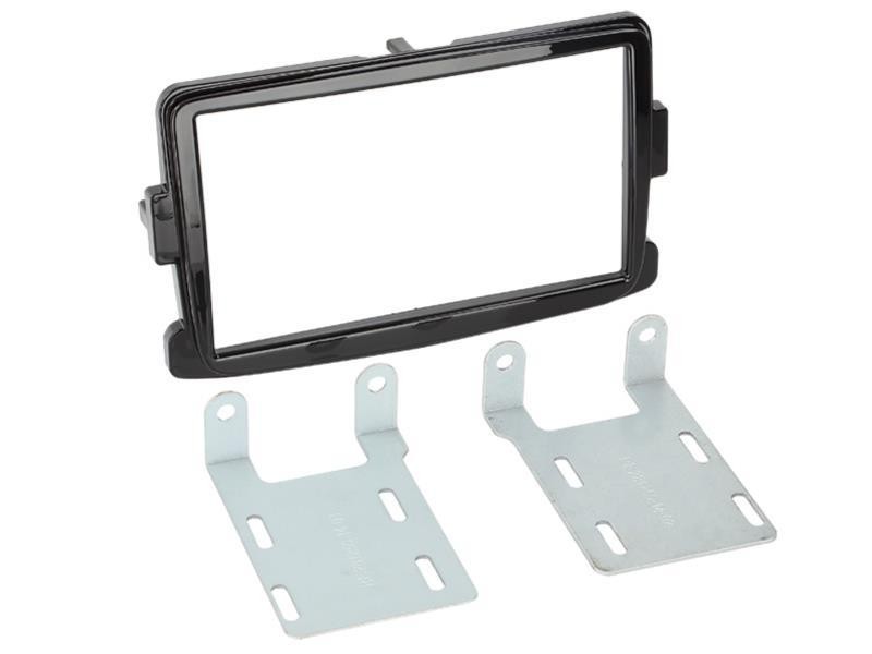 Cadre autoradio pour trajet confortable en Renault Trafic et Opel Vivaro noir