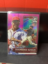 2022 Donruss OPTIC Baseball #20 JUAN SOTO Diamond Kings Insert PINK 