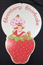 6 Vintage Strawberry Shortcake Cardboard Hang...