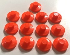 Topple Game 1984 Pressman Replacement Part - Orange Pieces