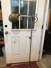 ANTIQUE Architectural articulating METal LAMP,works,heavy bottom,localpickuponly — photo 1