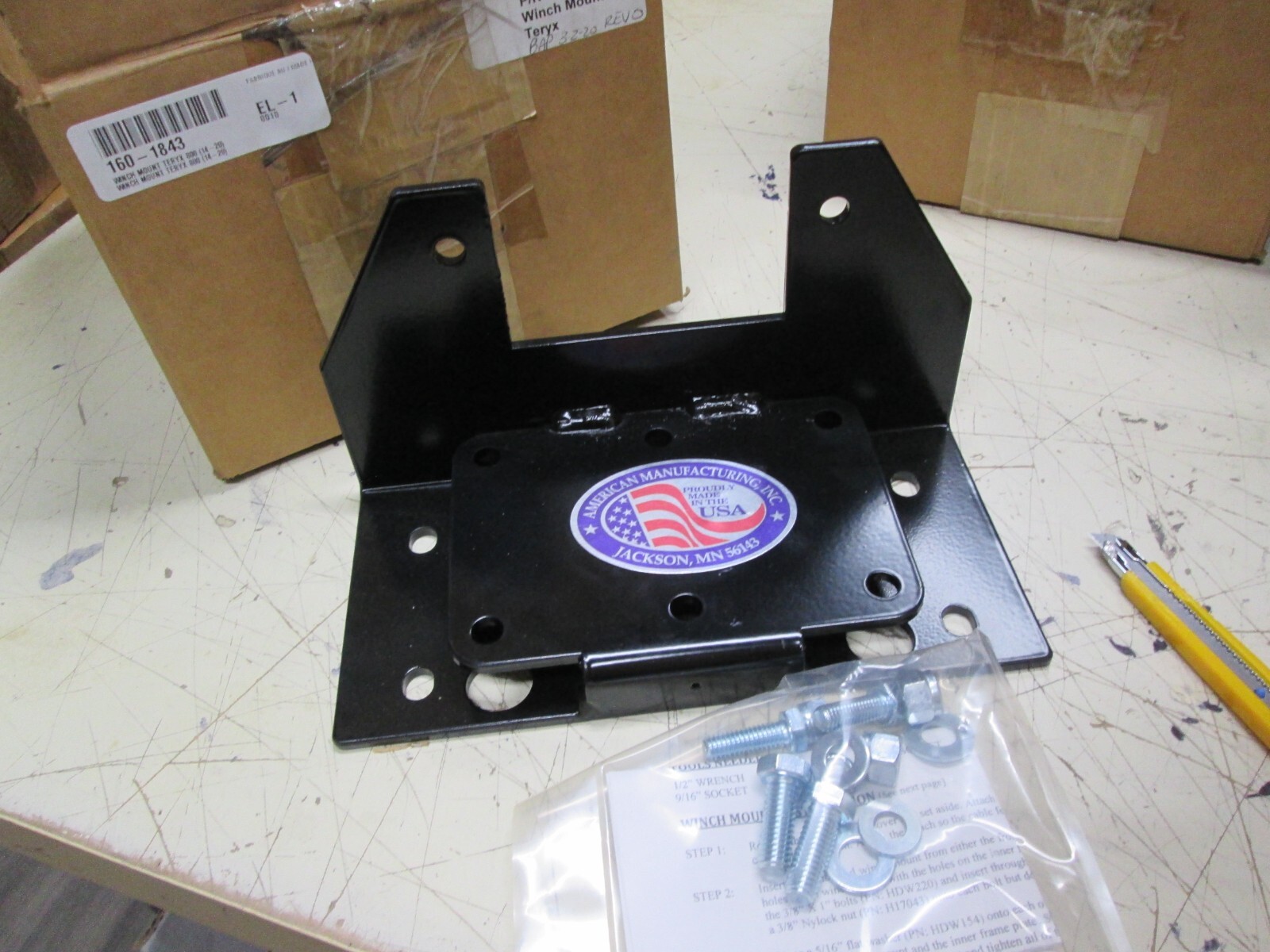 WINCH MOUNT KAWASAKI TERYX 7504 '1213 + 800 REGULAR '1417 + 8004