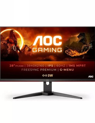 HOT Aoc U28p2u Bs Aoc 4k Monitor 28 AOC 28 Inch 4K UHD